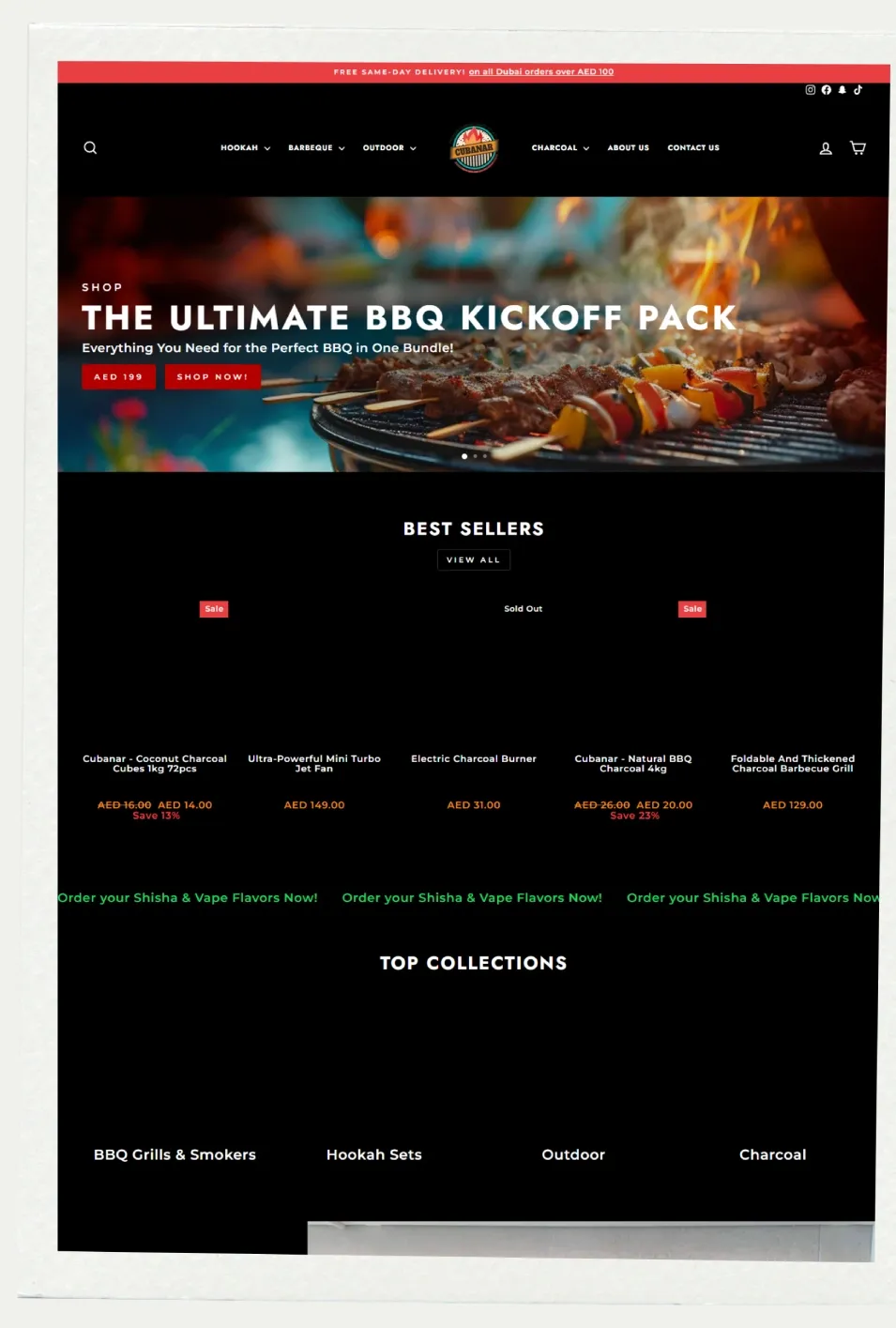 Cubanar website screenshot 2
