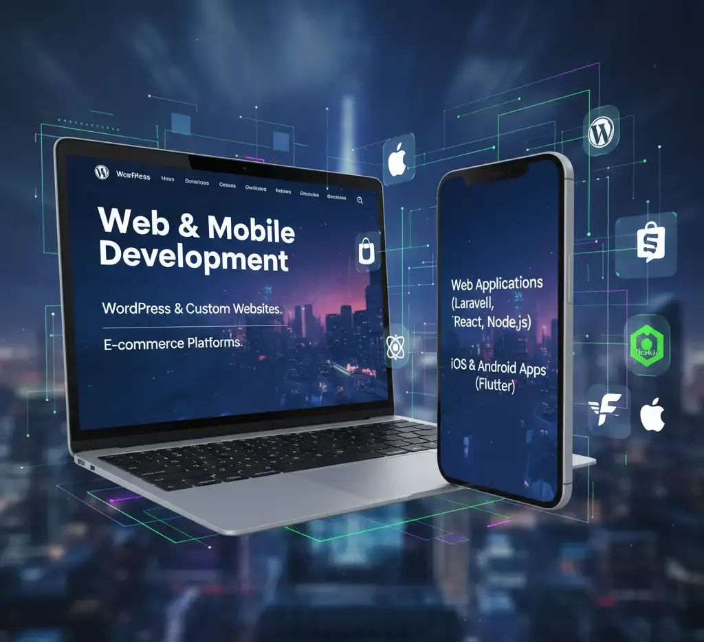 web and mobile development