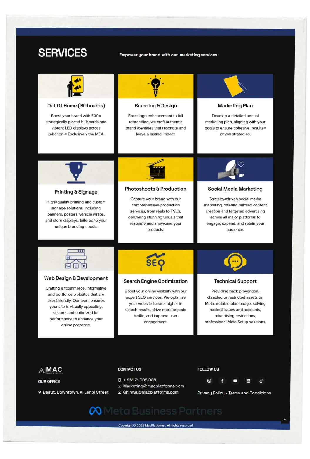 Mac Platforms website screenshot 3