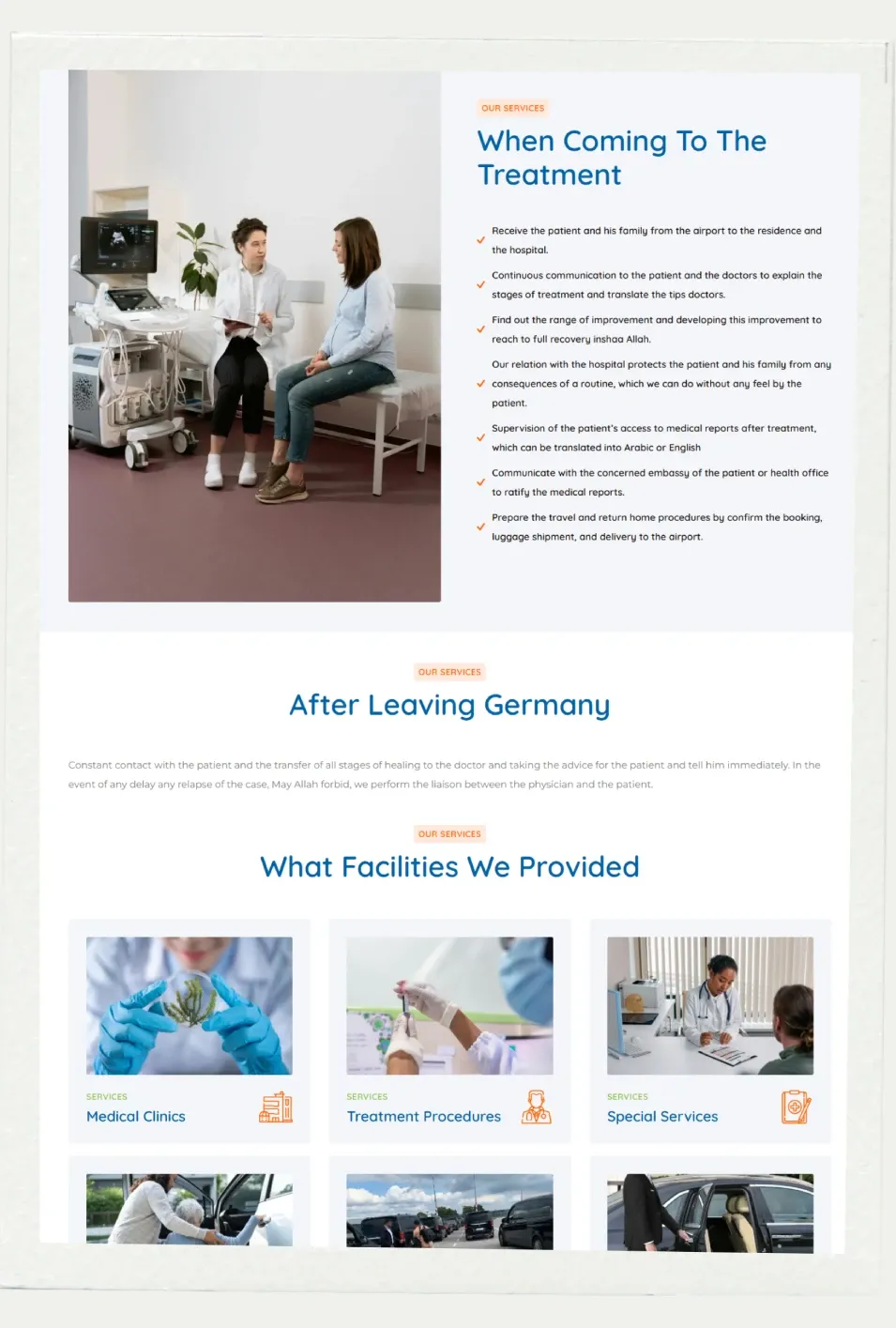 Wecare Germany website screenshot 3