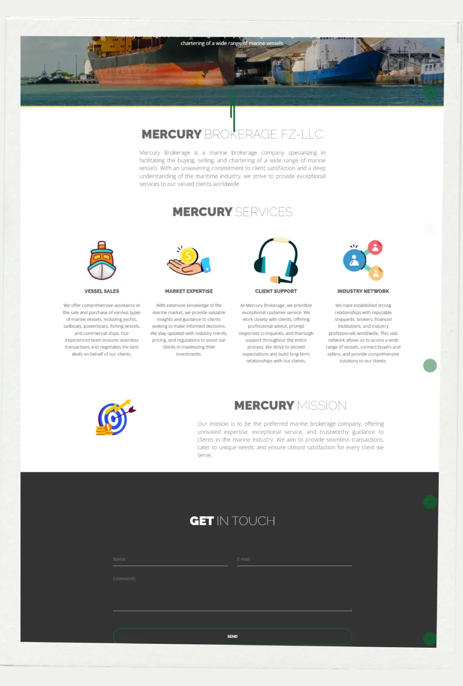 Trifert website screenshot 4
