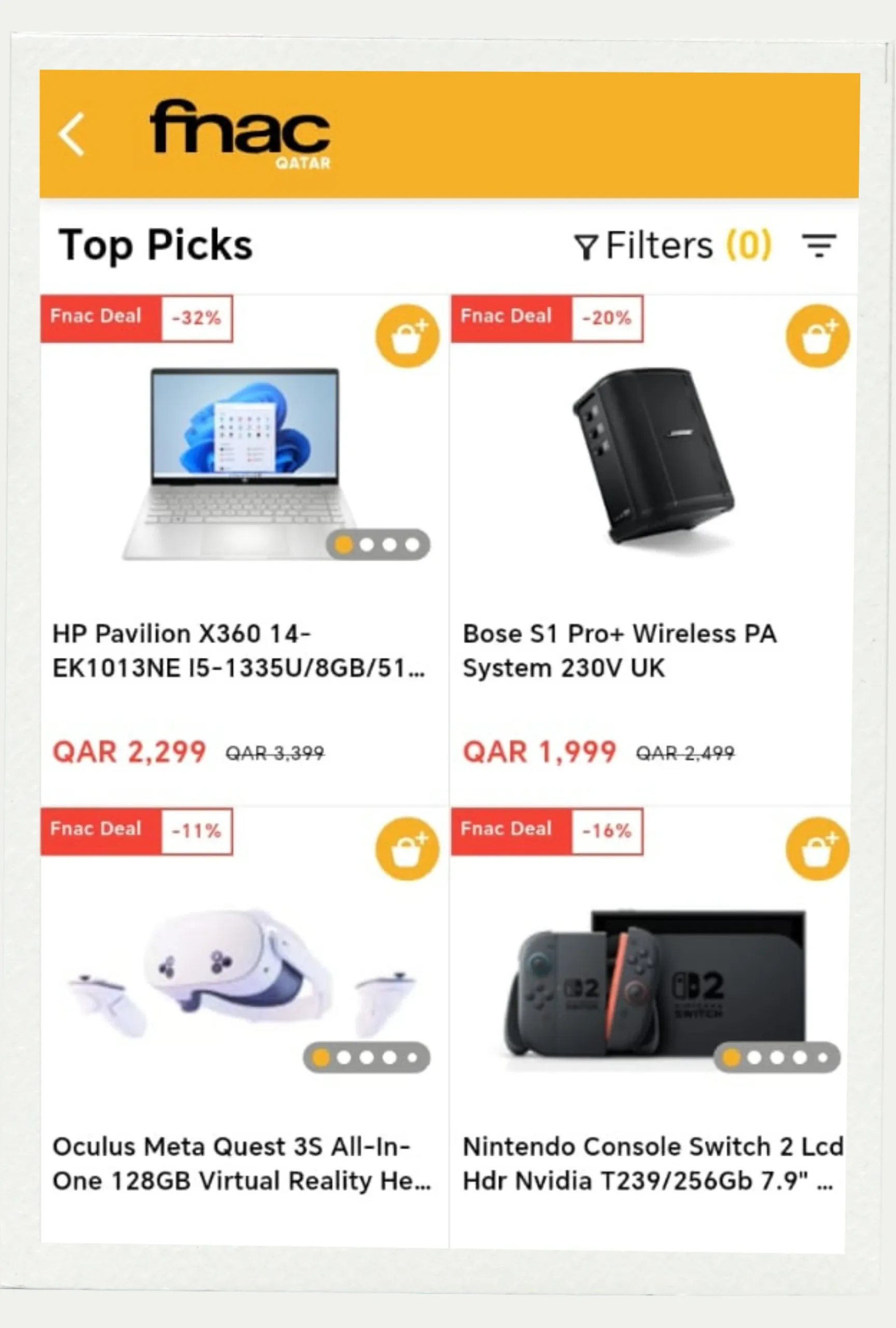 Fnac Qatar app screenshot 4