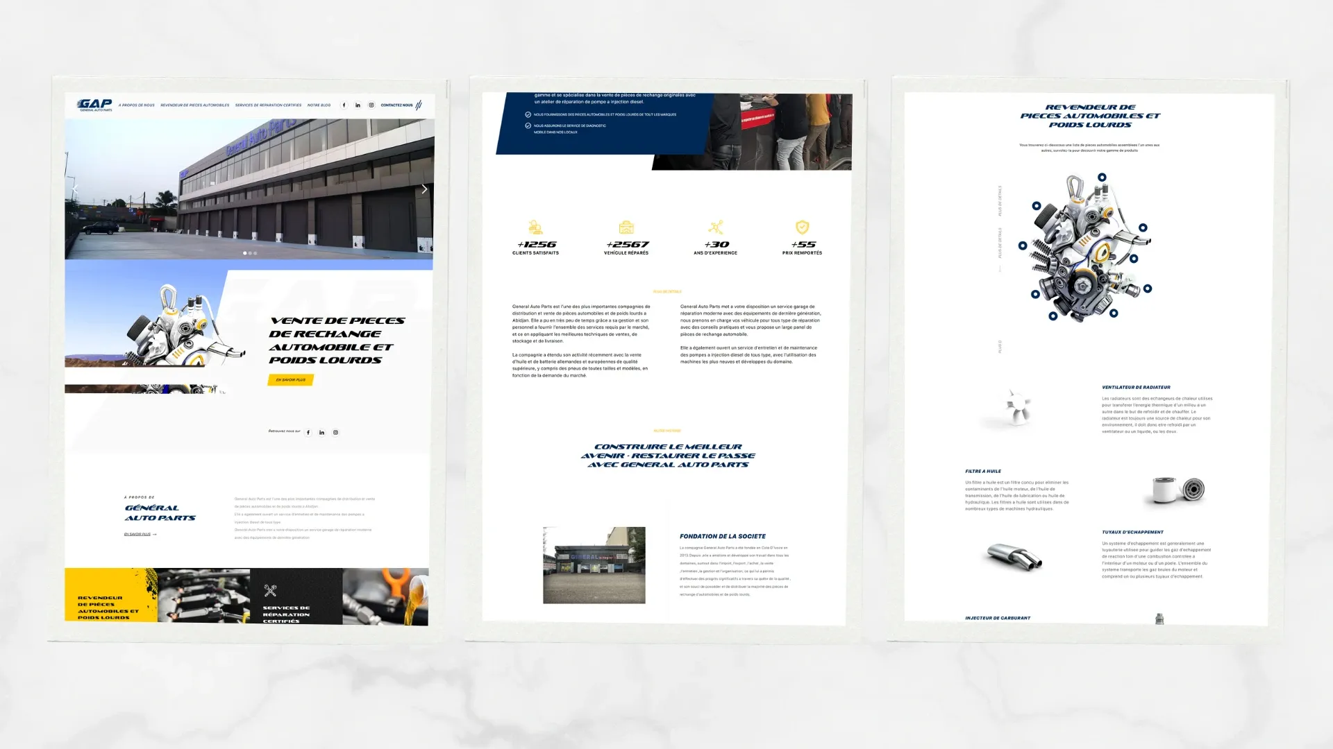 Gap website screenshot 1