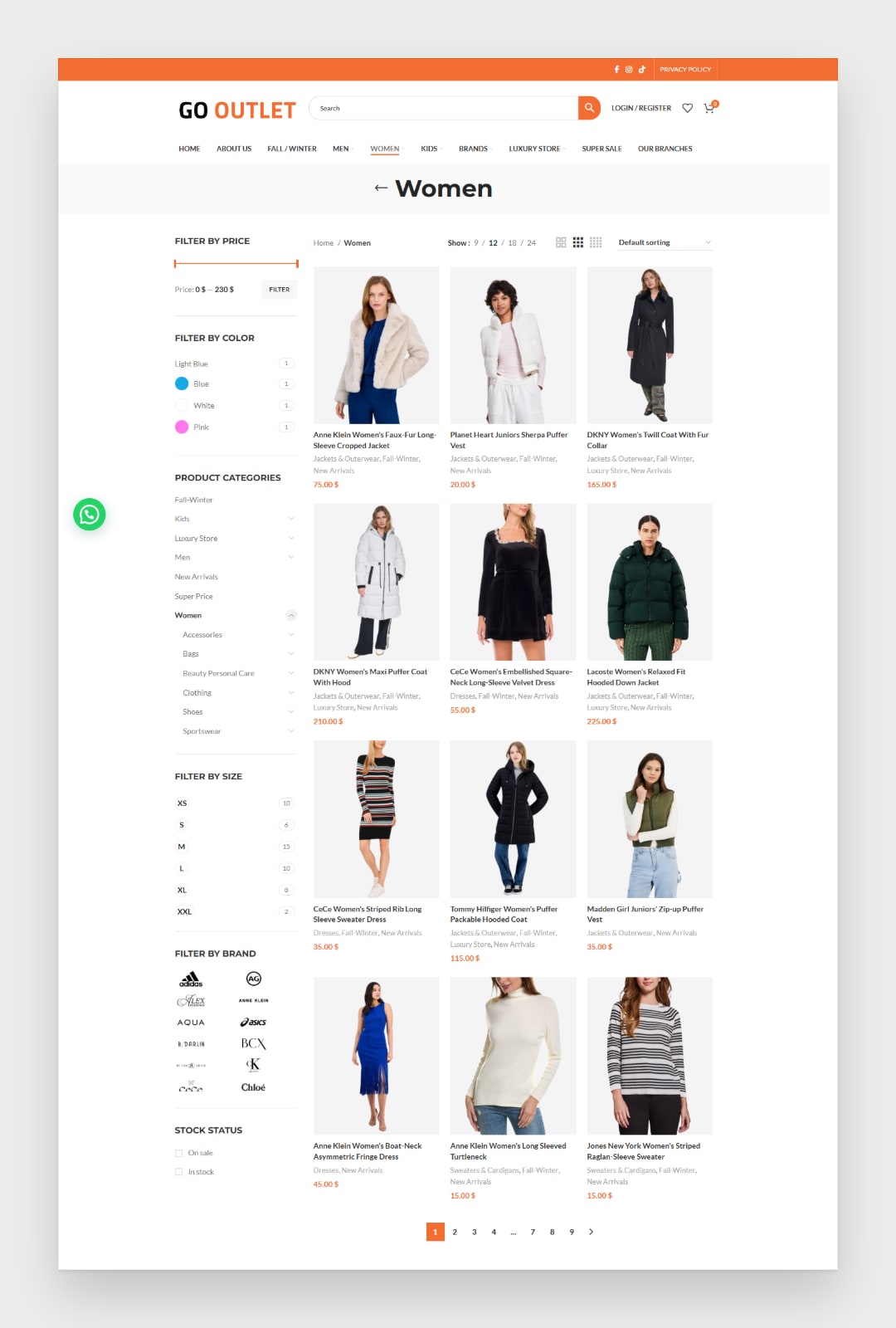 Go Outlet website screenshot 4