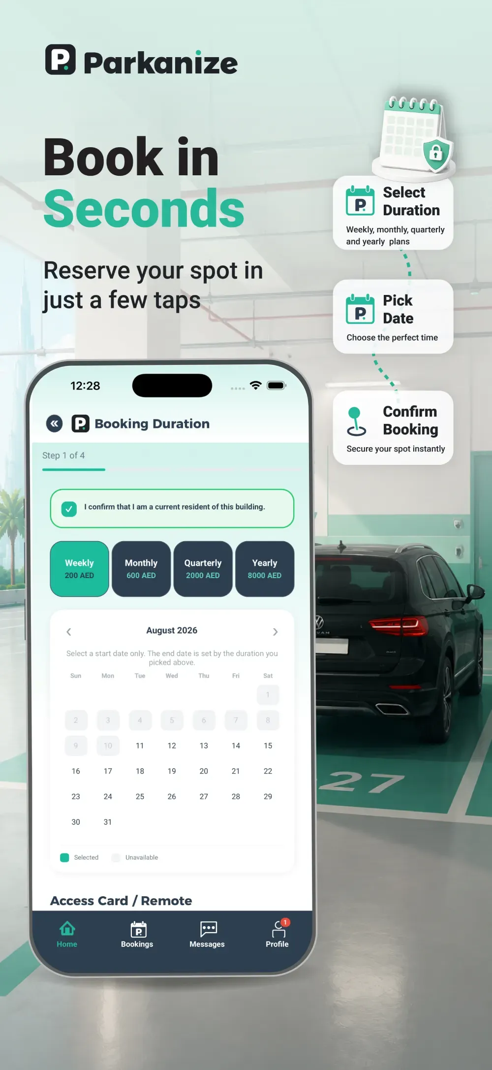 Parkanize App app screenshot 4