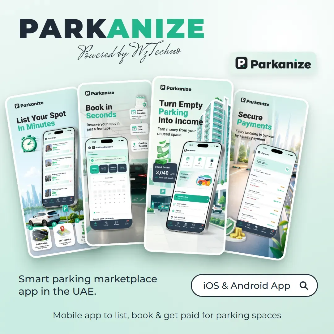 Parkanize App app screenshot