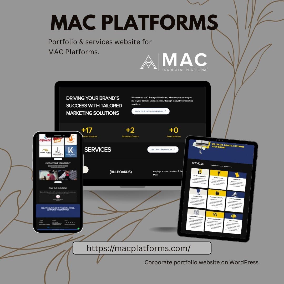 Mac Platforms website screenshot
