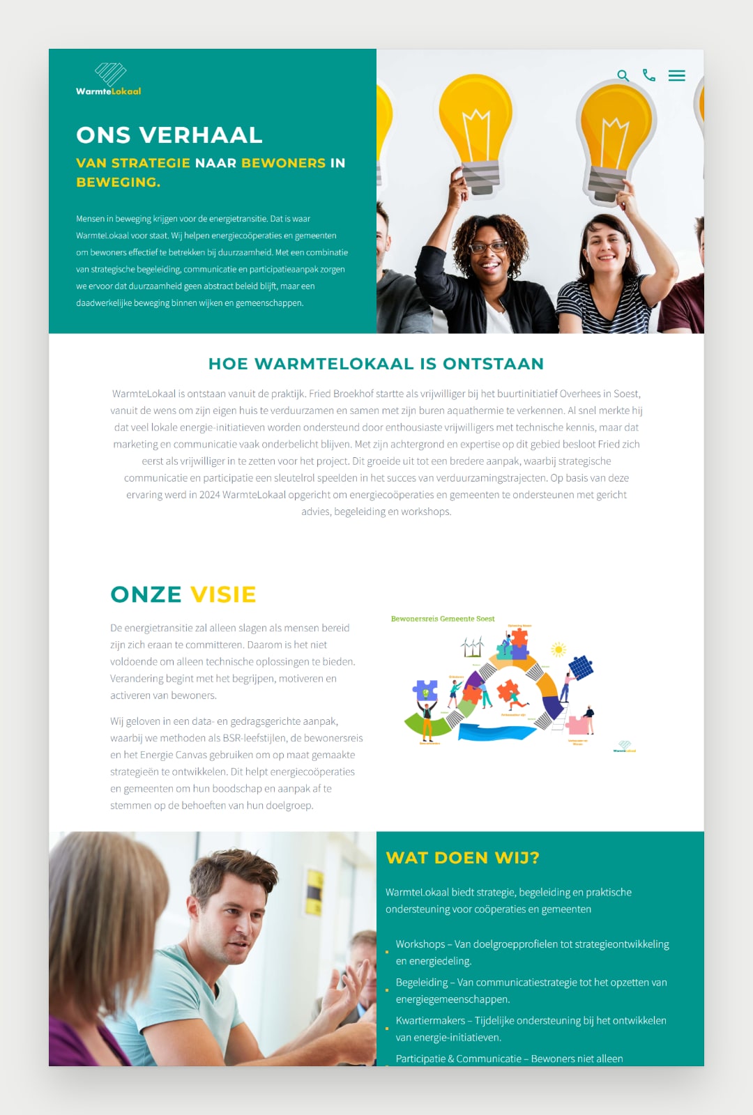 WarmteLokaal website screenshot 3