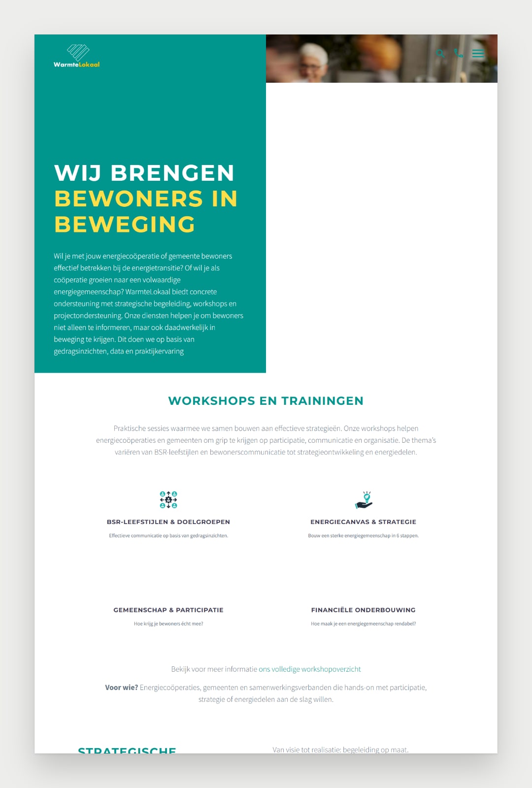 WarmteLokaal website screenshot 4