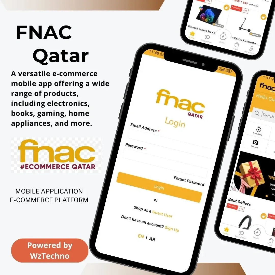 Fnac Qatar app screenshot