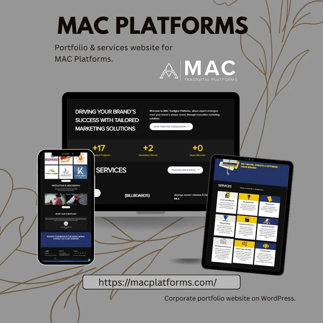 Mac Platforms website screenshot